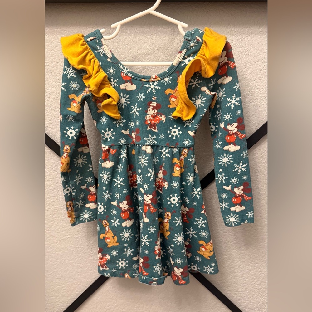 Rags to Raches Disney Christmas Dress 3T/4T